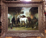 C. Bouter/C. Verschuur, Paarden bij hoefsmid, inlijsten