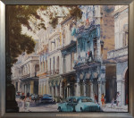 Chr. Sommer, Calle Bonita, opspannen en inlijsten, baklijst