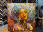 Print LE, Charis Tsevis, Zulu Girl, opspannen