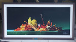 Giclée, Tjalf Sparnaay, Herfstbladeren, passe-pt + inlijsten