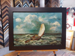 Onbekend, Zeilschip op zee, inlijsten