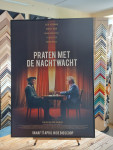Poster, Praten met de Nachtwacht, Coen Verbraak, inlijsten