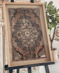 NomadHomeByKim, Vintage wanddecoratie Habibi, 3D inlijsting