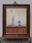 Schilderij, stilleven, inlijsten