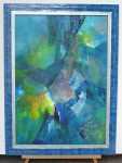 Ko van Driel, schilderij, inlijsten