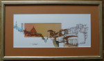 Aquarel, passe-partout en inlijsten