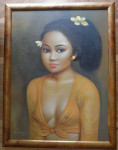 Schilderij, portret, inlijsten