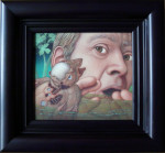 Dick Pieters, schilderij, inlijsten