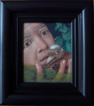 Dick Pieters, schilderij, inlijsten