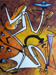 Schilderij, opspannen