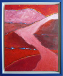 Marion van Berkum, schilderij, baklijst
