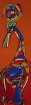 Batikdoek, opspannen