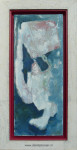 Marion van Berkum, schilderij, inlijsten, baklijst