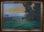 Schilderij, landschap, inlijsten