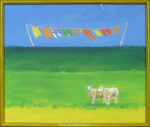 Schilderij, inlijsten, baklijst