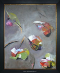 Schilderij, abstract, inlijsten