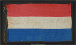 Vlag uit voormalige Nederlands-Indië, 3D inlijsting