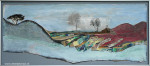 Schilderij, mixed media, inlijsten