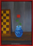 Joke Wegman, stilleven, inlijsten, baklijst