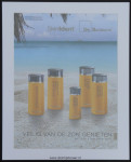 Poster schoonheidssalon, opplakken, passe-partout en inlijsten