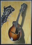 Peter Klijn, airbrush, inlijsten