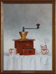 Tienke Slinger, koffiemolen, inlijsten