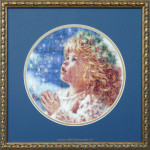 Borduren, My Christmas Wish, opspannen en inlijsten