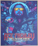 Poster Spaceman, KISS, opplakken, passe-partout en inlijsten