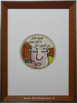 Herman Brood, Smaak v/e broodje, passe-partout en inlijsten