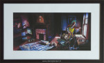 Giclée,LE,Mark Wilkinson,Script f/a jester's tear, inlijsten