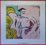 Print, Dillon Boy, I only like..., passe-partout & inlijsten