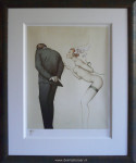 Litho, Michael Parkes,Gift ft disillusioned man,pp inlijsten