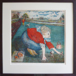Kleurets, Cees Landzaat, Winchester, passe-part. & inlijsten