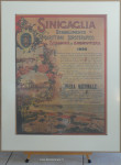 Poster, Senigallia, passe-partout en inlijsten