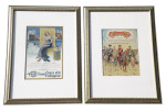 Franse posters, opplakken, passe-partout en inlijsten